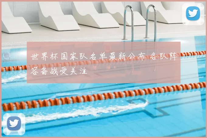 世界杯国家队名单最新公布 各队阵容备战受关注